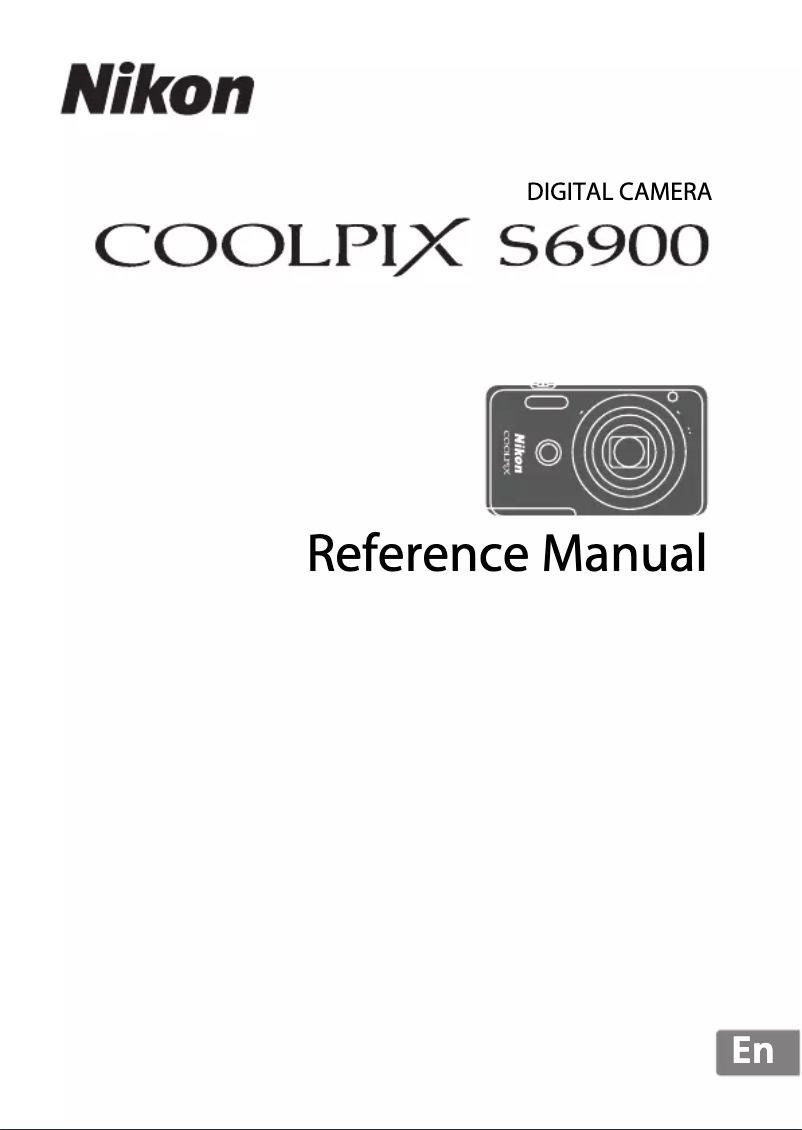 Image de la première page du manuel de l'appareil Coolpix S6900