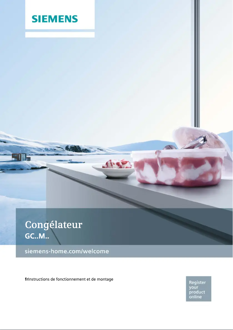 Image de la première page du manuel de l'appareil GC23MVW20N