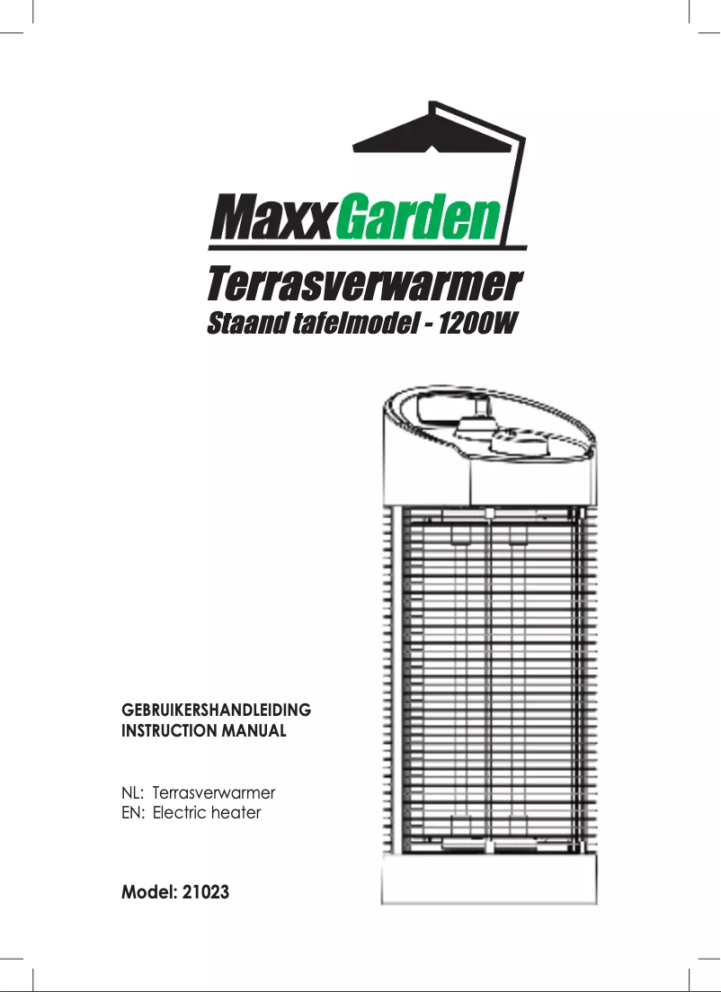 Página 1 del manual Manual de usuario MaxxGarden 21023