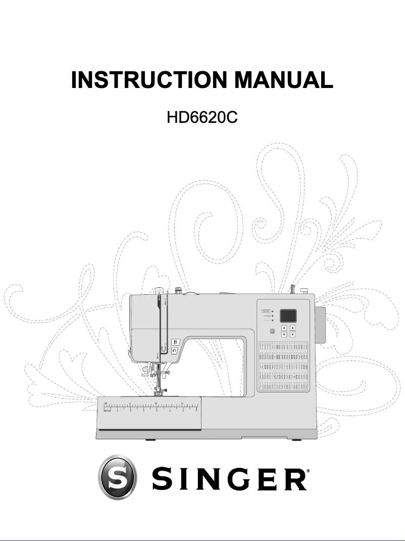 Page n°1 - Manuel utilisateur Singer HD6620C