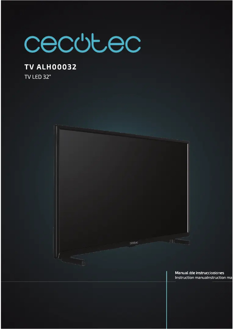 Page n°1 - Manuel utilisateur Cecotec ALH00032