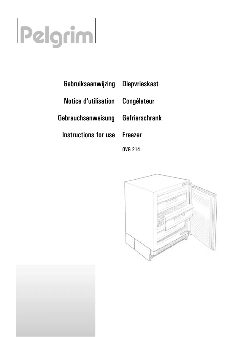 Page n°1 - Manuel utilisateur Pelgrim OVG214