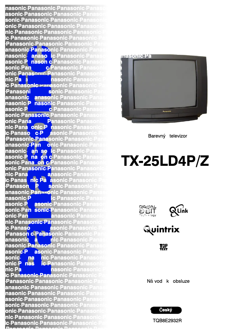 Página 1 del manual Manual de usuario Panasonic TX-25LD4PZ