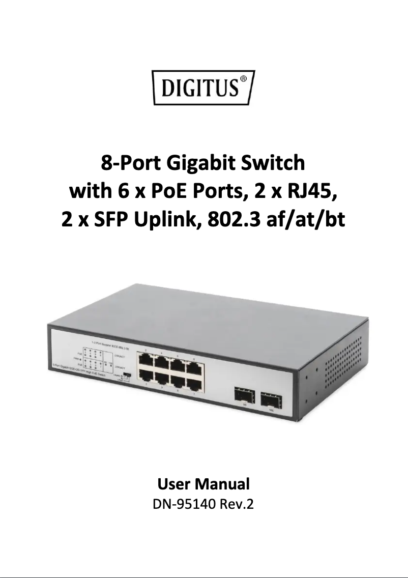 Page n°1 - Fiche technique Digitus DN-95140