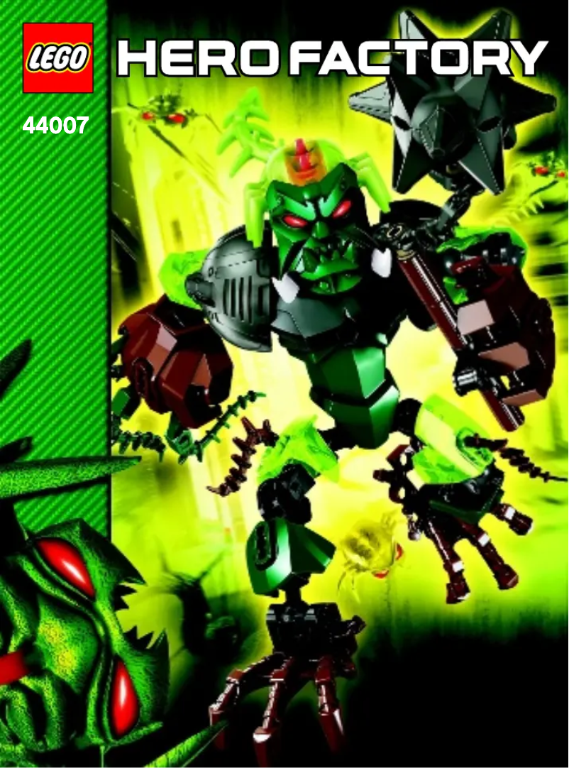 Page 1 de la notice Manuel utilisateur Lego HERO Factory 44007
