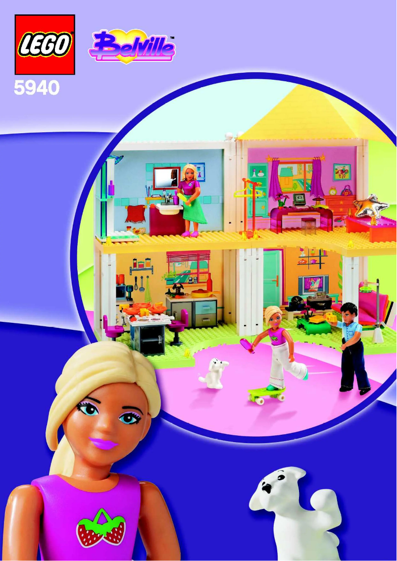 Page n°1 - Manuel utilisateur Lego Doll's House