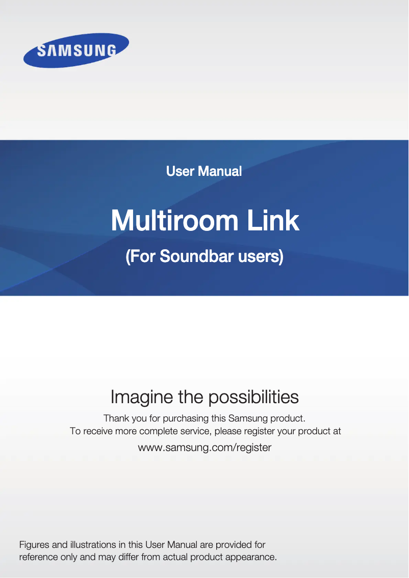 Page 1 de la notice Manuel utilisateur Samsung HW-J8511