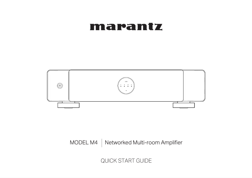 Imagen de la primera página del manual del dispositivo MODEL M4