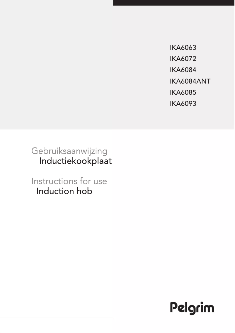 Página 1 del manual Manual de usuario Pelgrim IKA6084ANT