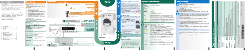 Page 1 de la notice Manuel utilisateur Siemens WT46B310EE