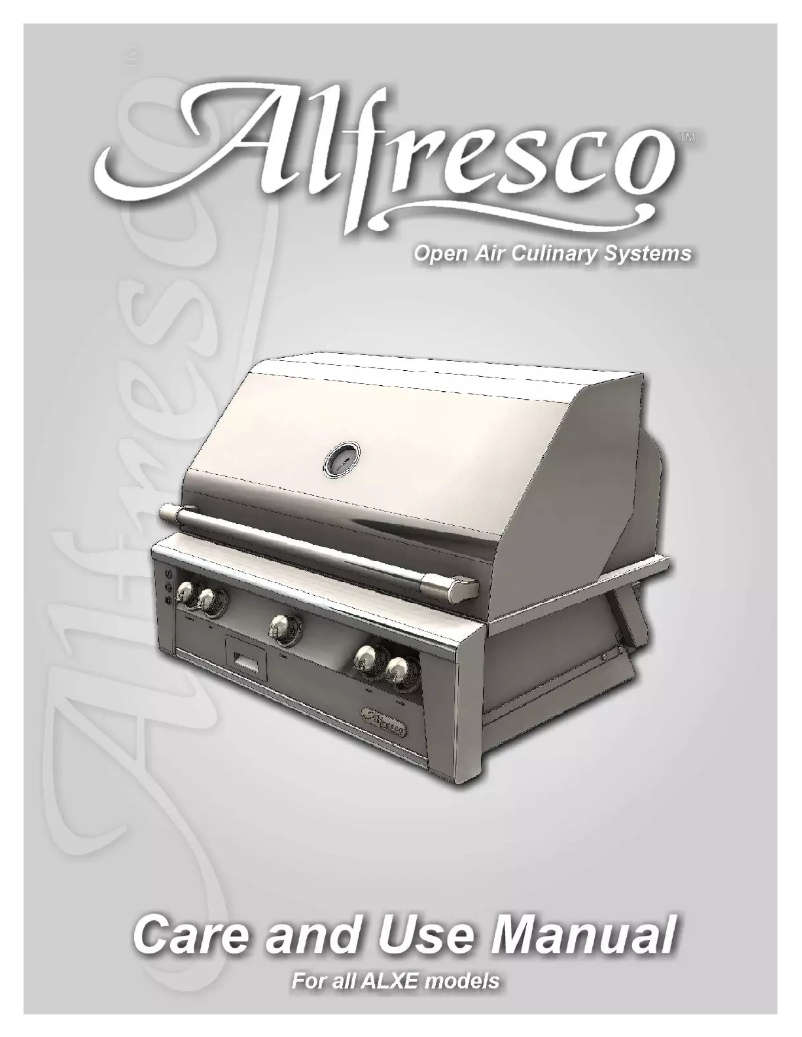 Page n°1 - Manuel utilisateur Alfresco ALXE-30C