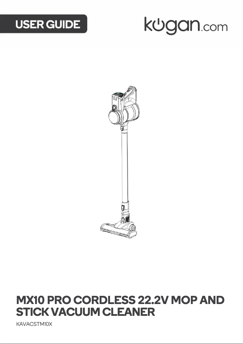 Página 1 del manual Manual de usuario Kogan KAVACSTM10X