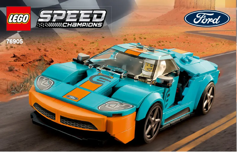 Page 1 de la notice Manuel utilisateur Lego Speed Champions 76905