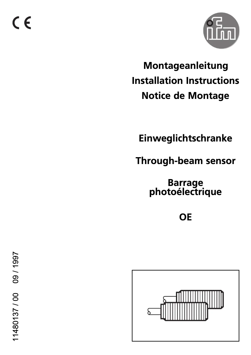 Image de la première page du manuel de l'appareil OE0007