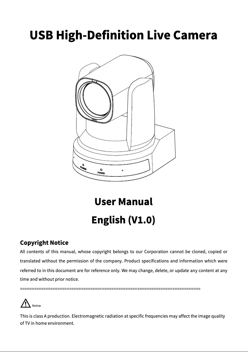 Page n°1 - Manuel utilisateur Hollyland Arocam C2