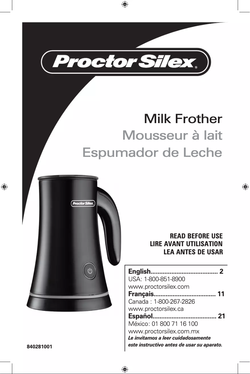 Imagen de la primera página del manual del dispositivo 43555