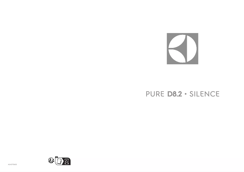 Page n°1 - Manuel utilisateur Electrolux Pure D8.2 PD82-9BM