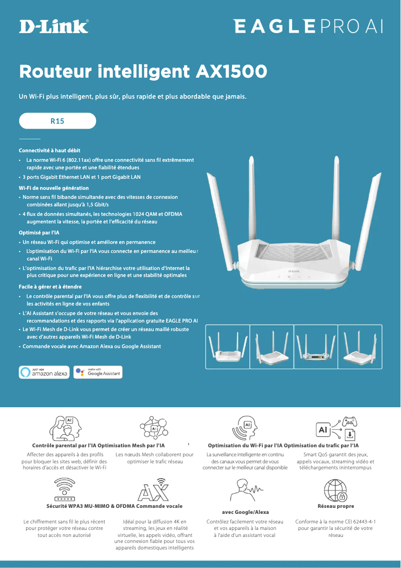Image de la première page du manuel de l'appareil R15