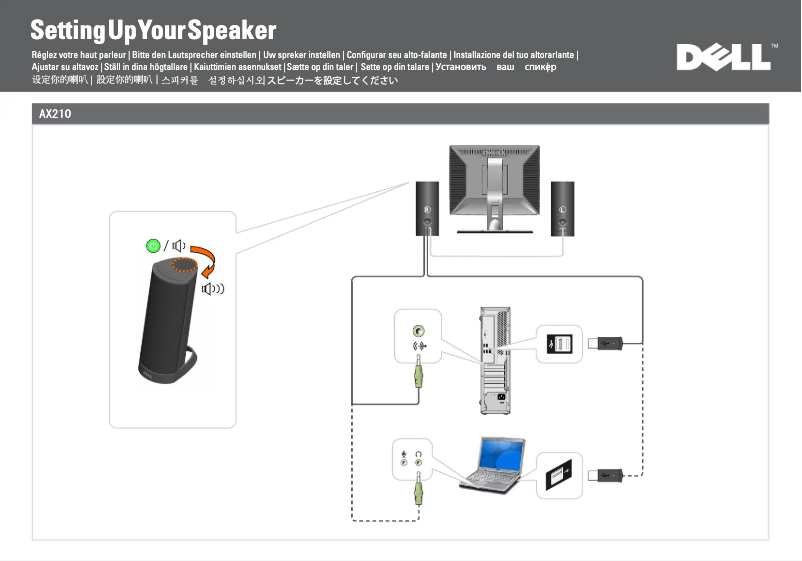 Página 1 del manual Manual de usuario Dell AX210