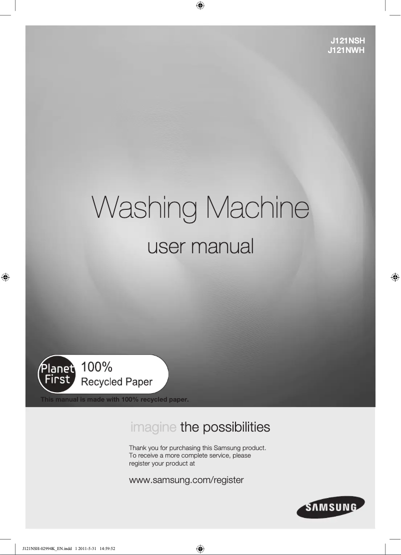 Page n°1 - Manuel utilisateur Samsung J1250NWH