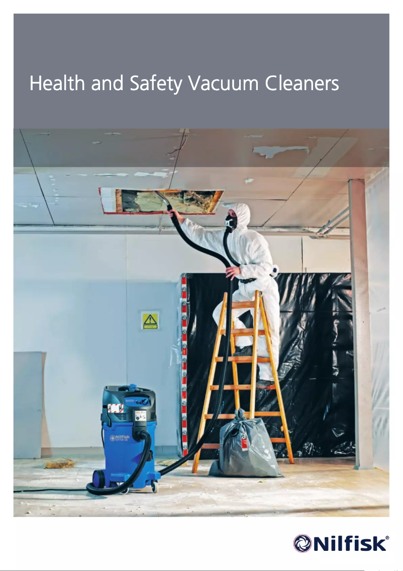 Page 1 de la notice Brochure Nilfisk ATTIX 40-0M PC