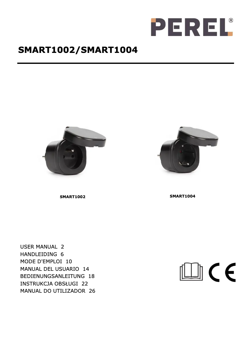 Page 1 de la notice Manuel utilisateur Perel SMART1004