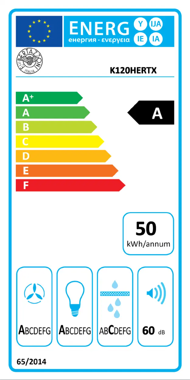 Image de la première page du manuel de l'appareil K120HERTX