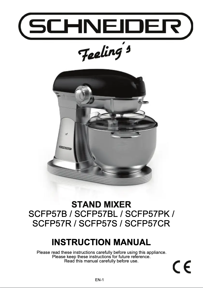 Imagen de la primera página del manual del dispositivo SCFP57BL