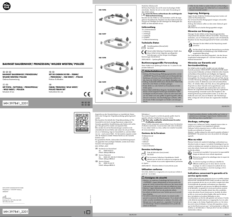 Image de la première page du manuel de l'appareil IAN 397841