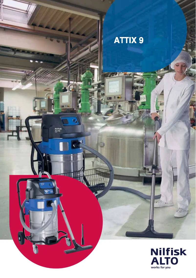 Page n°1 - Brochure Nilfisk ATTIX 961-01