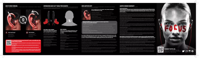 Image de la première page du manuel de l'appareil Focus