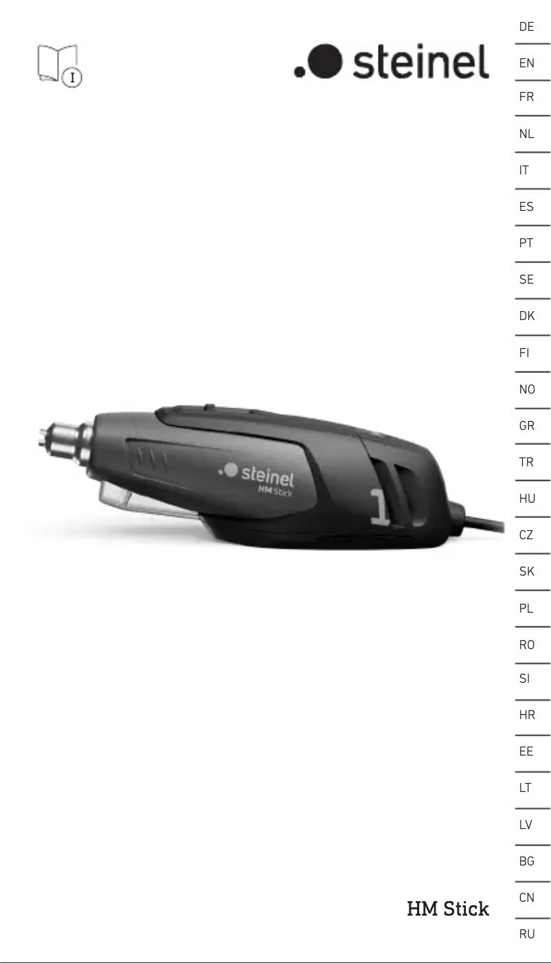 Page 1 de la notice Manuel utilisateur Steinel HM Stick