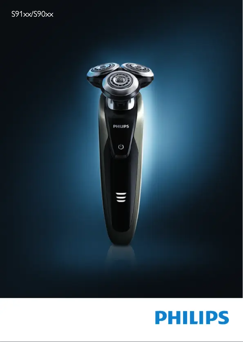 Page n°1 - Manuel utilisateur Philips SensoTouch 3D S9021