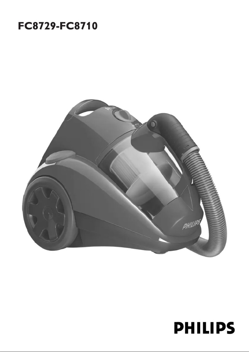 Página 1 del manual Manual de usuario Philips EasyClean FC8716