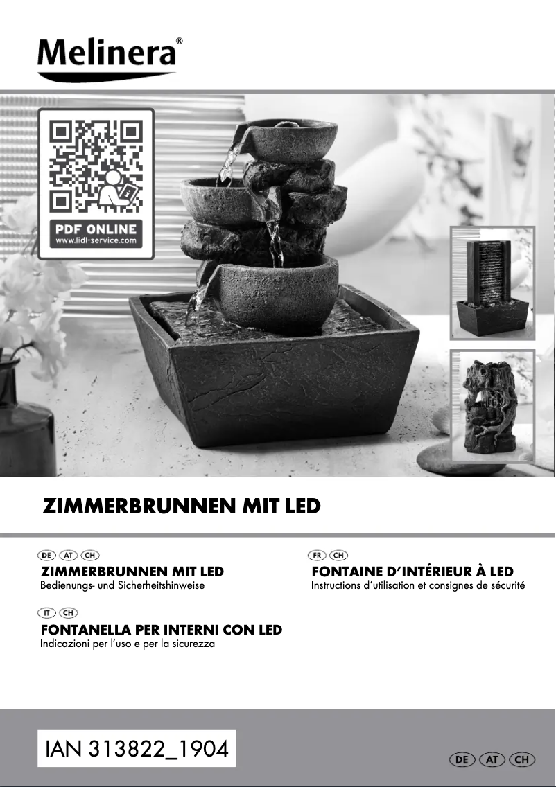 Image de la première page du manuel de l'appareil IAN 270314