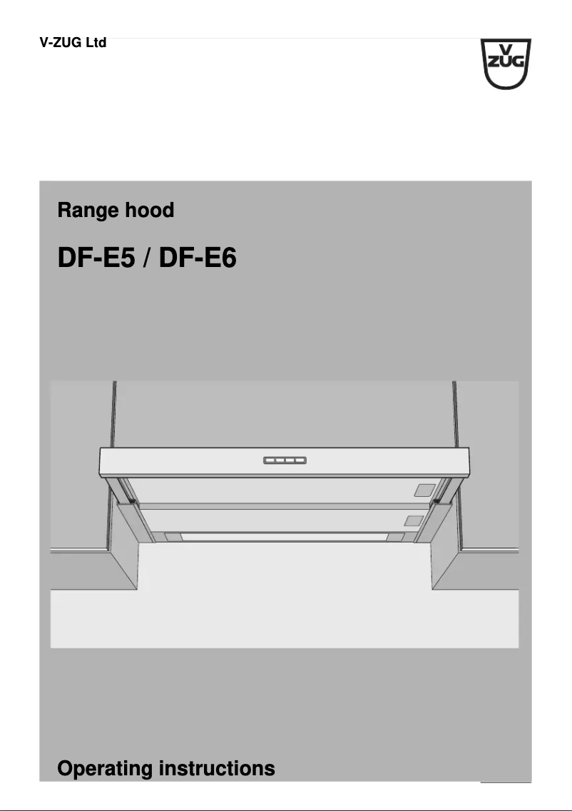Image de la première page du manuel de l'appareil DF-E5