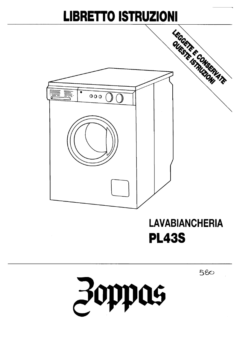 Image de la première page du manuel de l'appareil PL43S