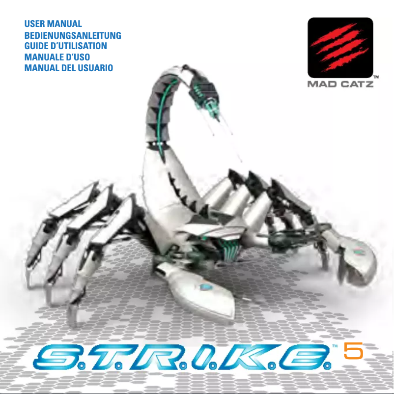 Page n°1 - Manuel utilisateur Mad Catz S.T.R.I.K.E. 5