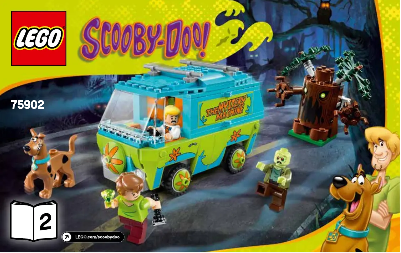 Page n°1 - Manuel utilisateur Lego Scooby Doo 75902