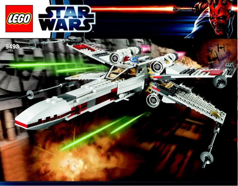 Page n°1 - Manuel utilisateur Lego Star Wars 9493