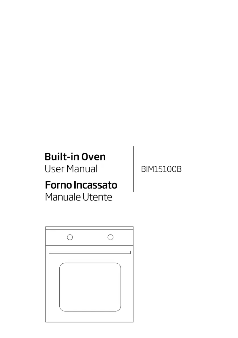Page 1 de la notice Manuel utilisateur Beko BIM15100B