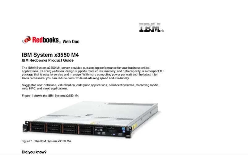 Page 1 de la notice Manuel utilisateur Lenovo System x 7914EFG M4