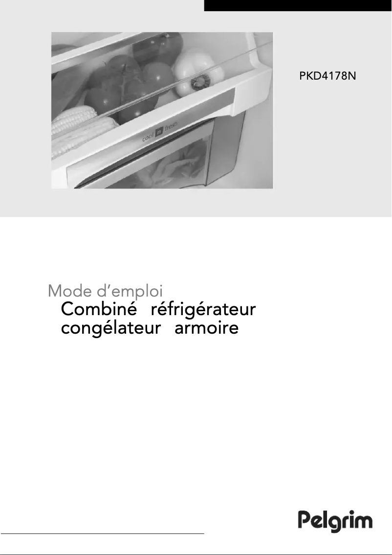 Image de la première page du manuel de l'appareil PKD4178N