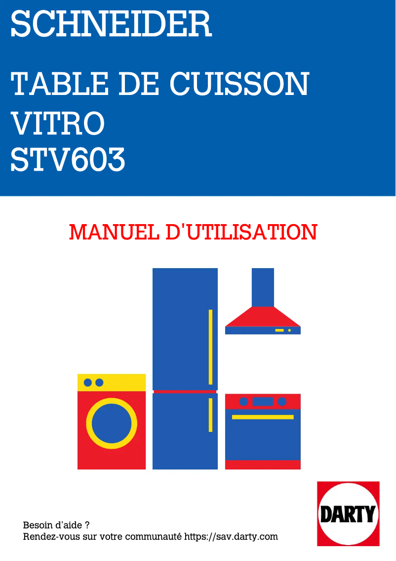 Image de la première page du manuel de l'appareil STV603