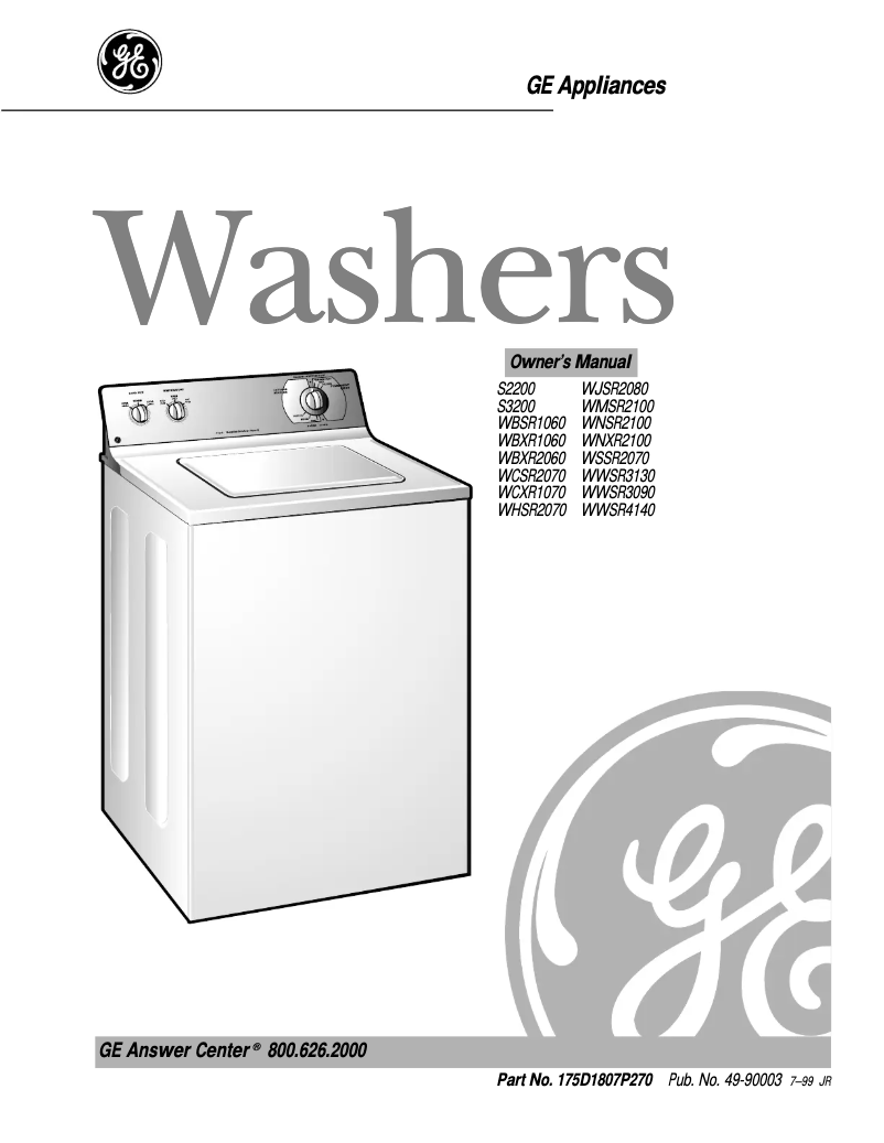 First page image of the manual for S2200