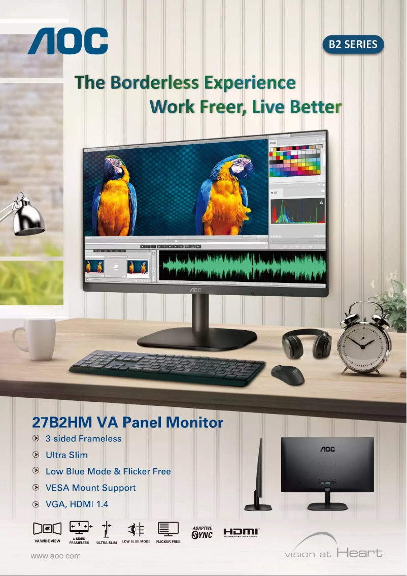 Page n°1 - Catalogue AOC 27B2HM