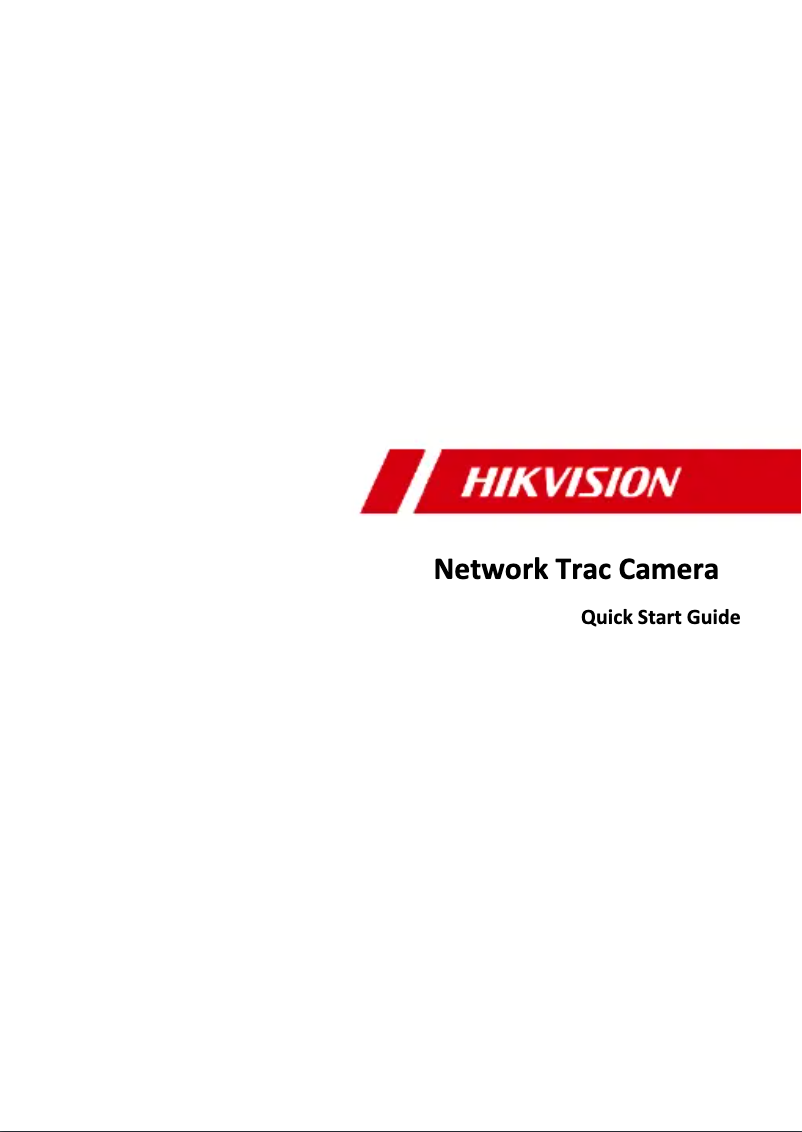 Page 1 de la notice Guide de démarrage rapide Hikvision iDS-TCR803-B