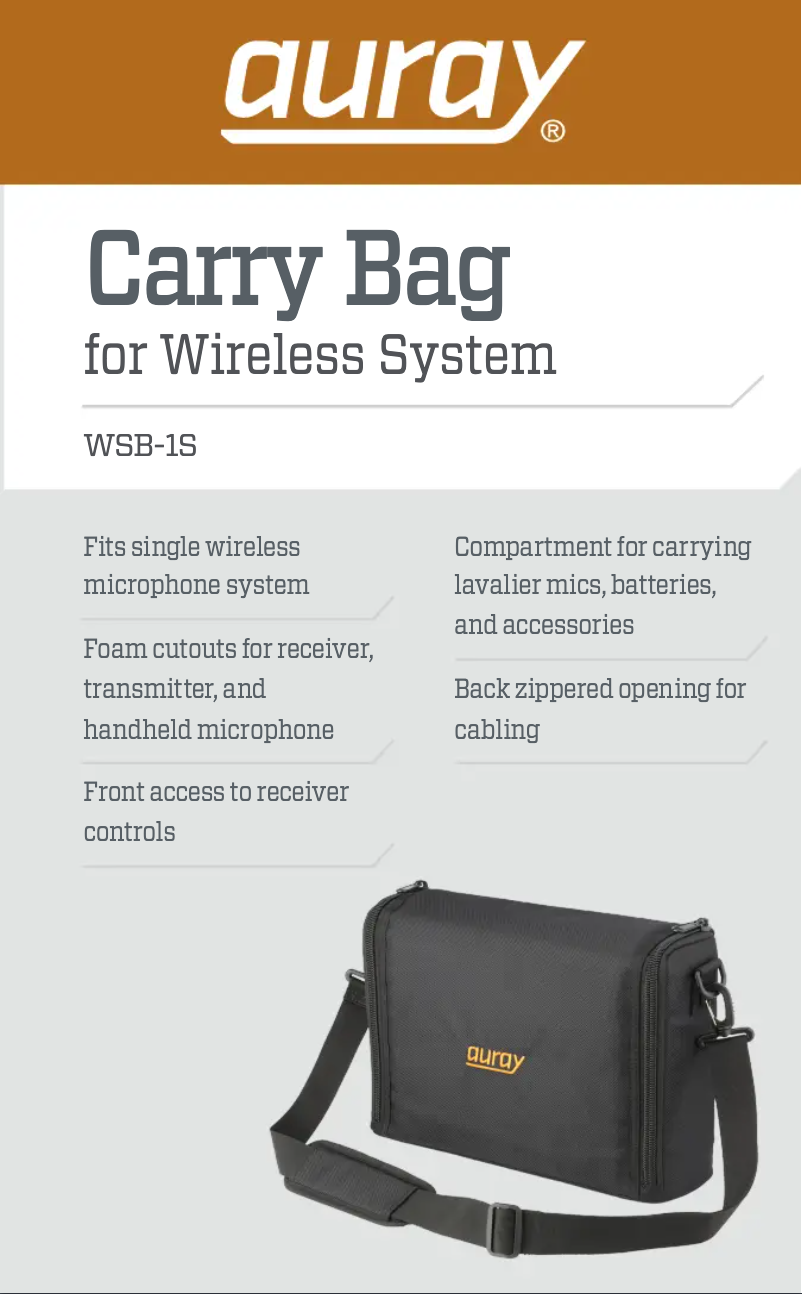 Image de la première page du manuel de l'appareil WSB-1S