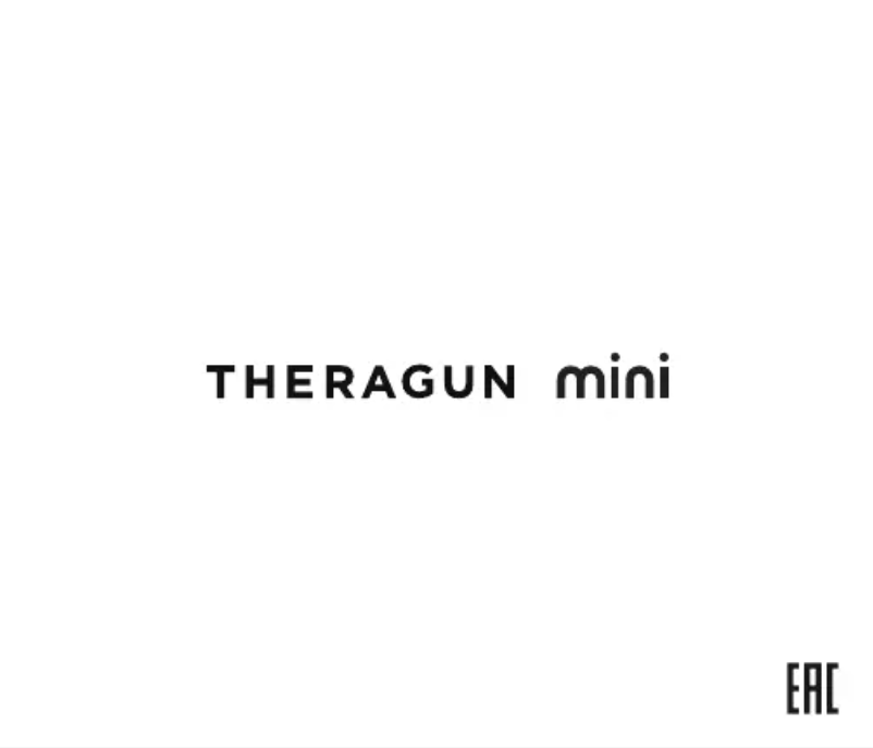 Page n°1 - Manuel utilisateur Theragun Mini
