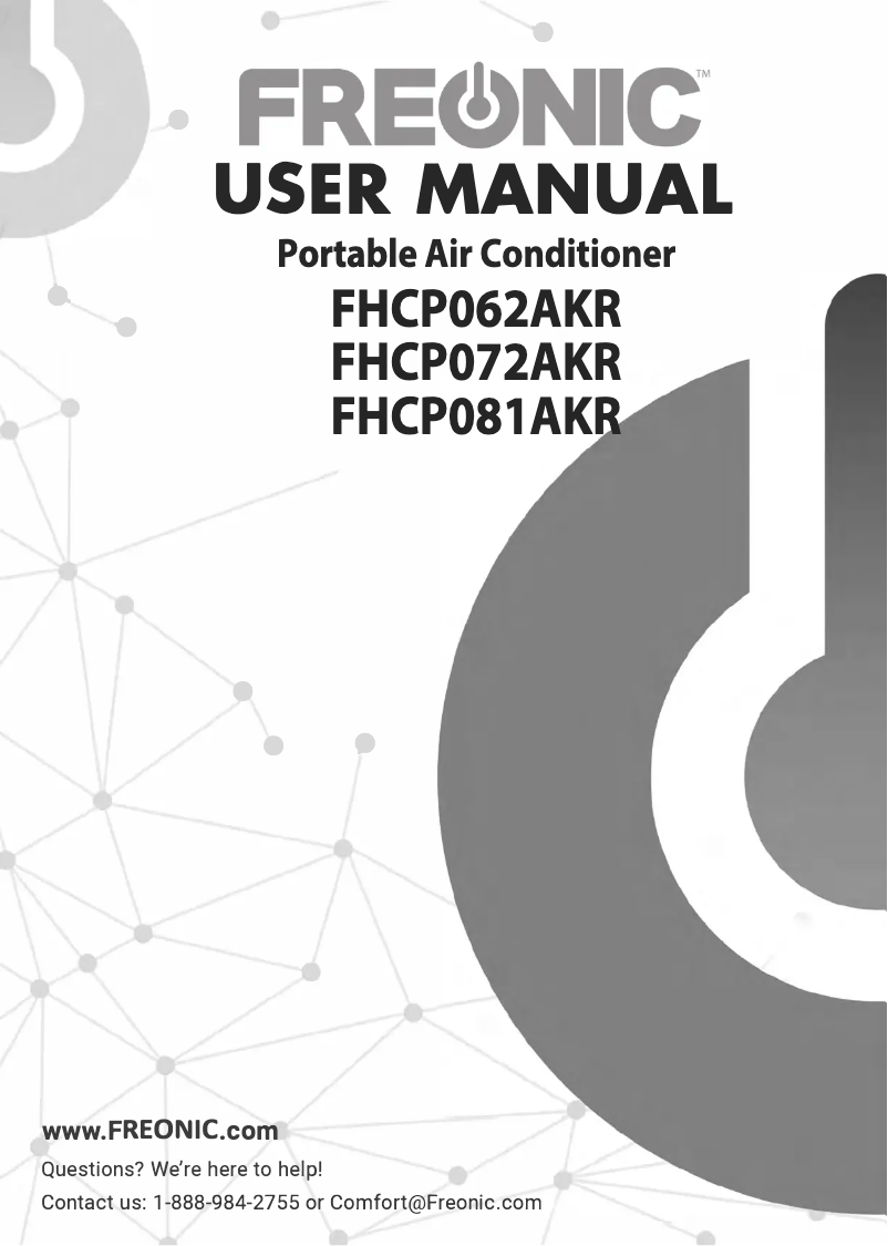 Image de la première page du manuel de l'appareil FHCP062AKR